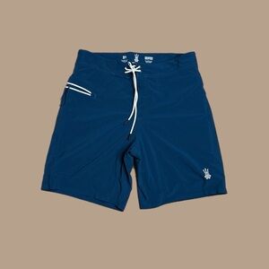 Driftline Wetsuit Lined Boardshorts Men’s Original Drifties in Teal Sz 31